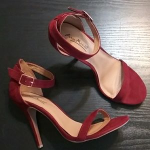 Burgandy Heels